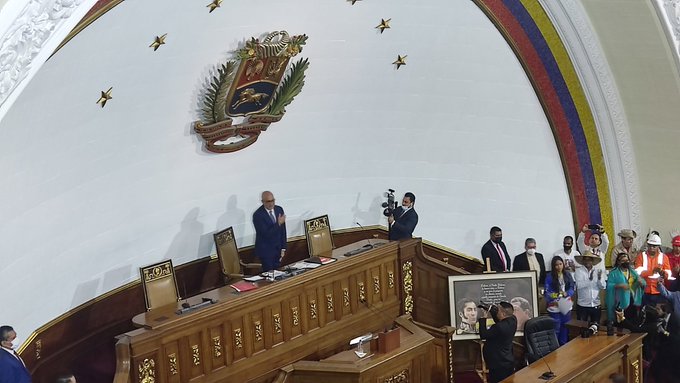 Jorge Rodríguez was ratified as president of the National Assembly