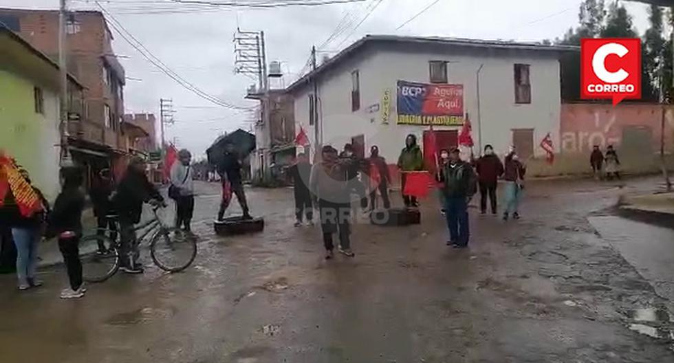 Junín: Picket of protesters blocking the entrance to the tourist area of ​​Ingenio (VIDEO)