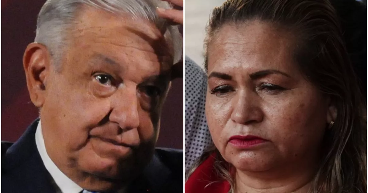 "Like 'El Chapo', I demand a better life," mother seeker tells AMLO