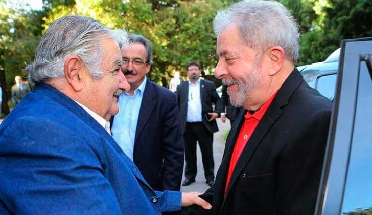 Lula da Silva visits Montevideo on January 25.  This is your schedule
