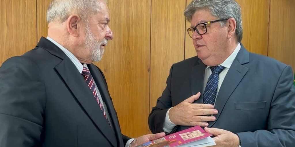 Lula receives President of the Northeast Consortium, Governor João Azevêdo