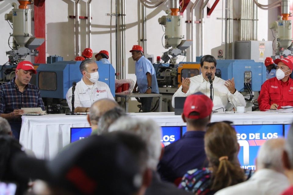 Maduro blames the "sustained labor" for the salary to the US sanctions