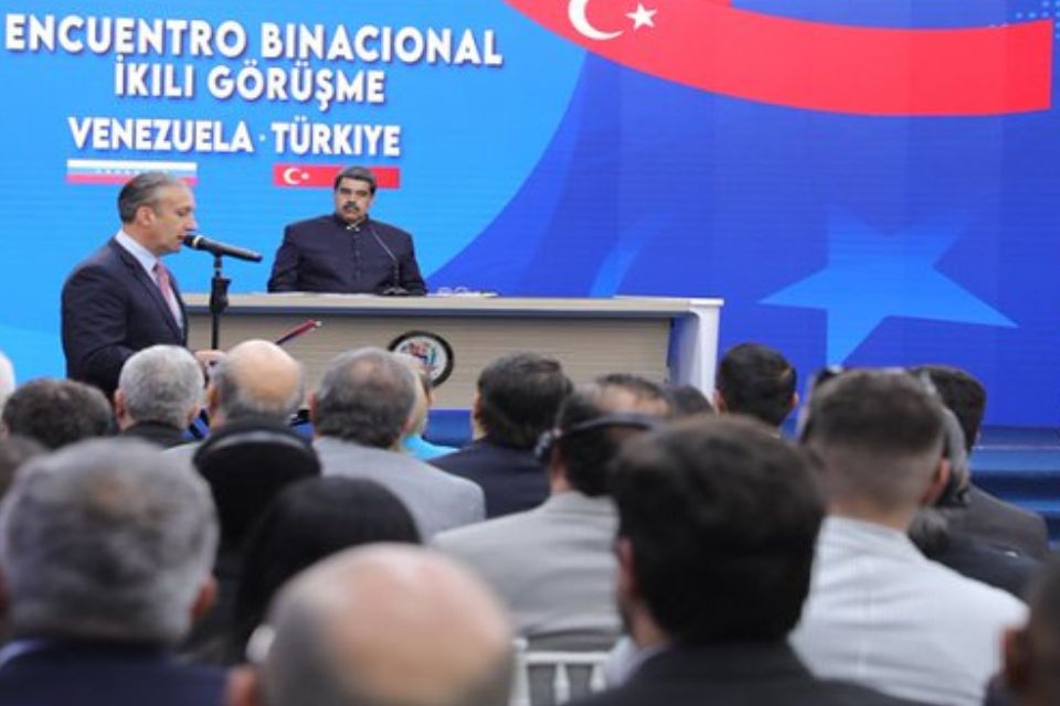 Maduro hopes to expand non-oil investments with Turkey through a new memorandum