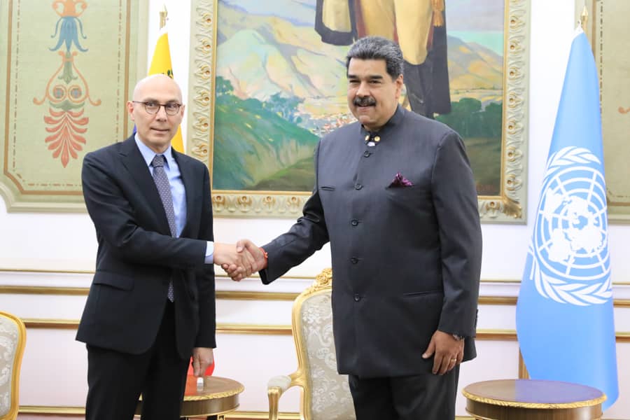 Maduro received the UN High Commissioner for Human Rights in Miraflores