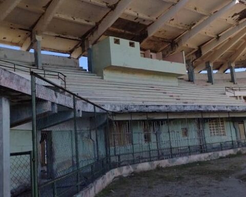 estadio, béisbol, derrumbe, Cuba, Baracoa