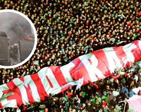 March of the 4 suyos of the year 2000: who participated and why is it said that there were infiltrators?