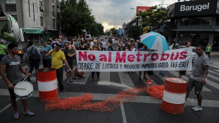 Merchants demanded from the GCBA a dialogue channel for the Alberdi-Directorio Metrobus