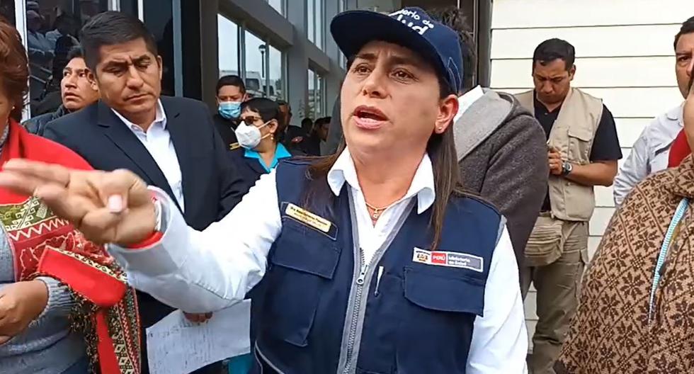 Minister of Health in Huancayo: "Health personnel have no political color, neither right nor left" (VIDEO)