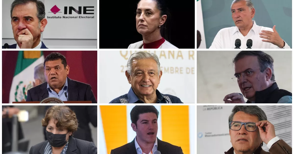Monreal, García Luna, Ebrard, Sheinbaum… the characters that will mark 2023
