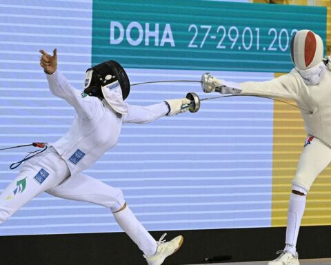 Nathalie Moellhausen shines and wins Doha Sword Grand Prix
