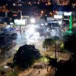 Ninth night of clashes at Christ the Redeemer between protesters and police