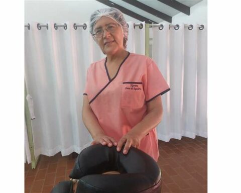 Norma Camacho provides healing with her prodigious hands