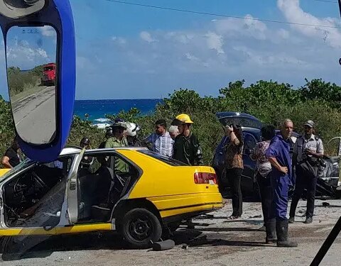 accidente, Cuba, heridos