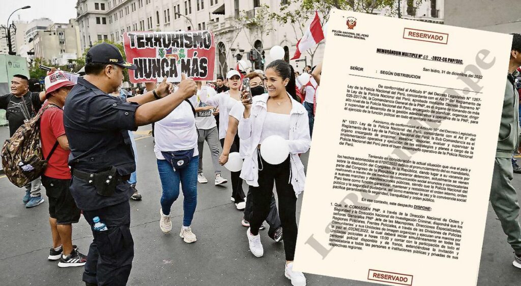 PNP: Document reveals that the "March for Peace" did have a political purpose