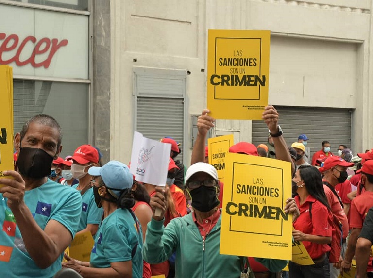 PSUV mobilizes this January 23 against the sanctions