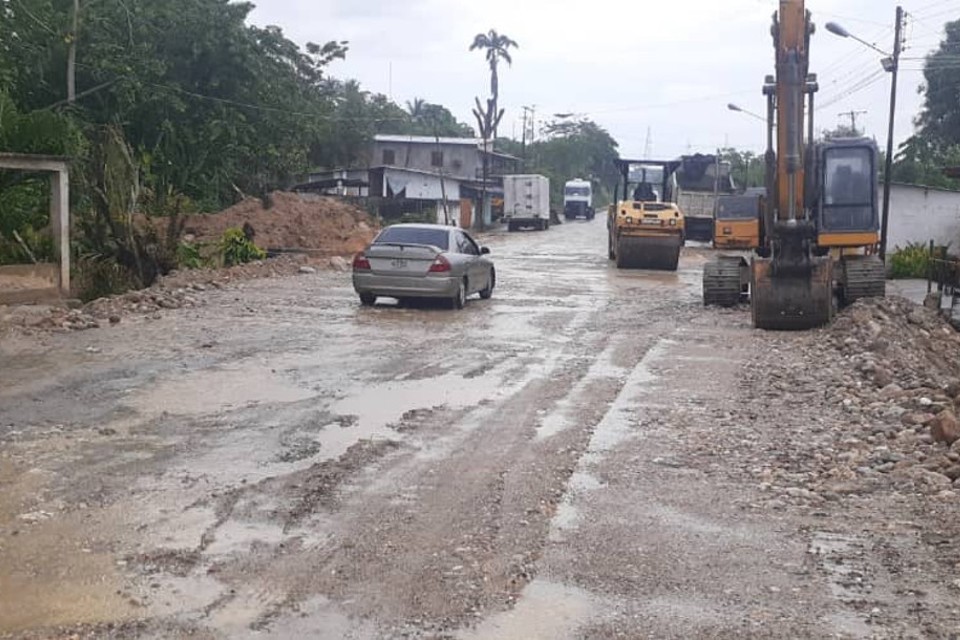 Parish in the Tulio Febres Cordero municipality of Mérida is cut off by the rains