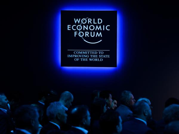 Petro speaks at the World Economic Forum in Davos