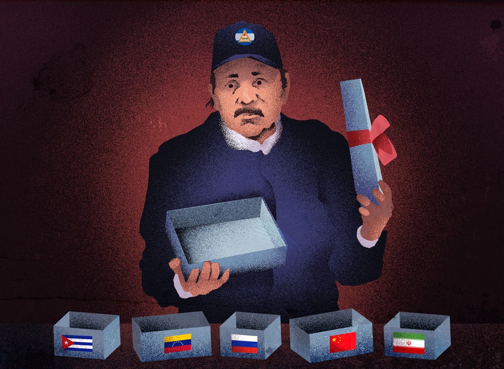 Aliados donaciones Daniel Ortega