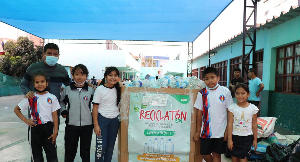 Recycling: schools are awarded with S/13,000