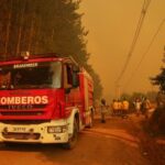 Red Alert decreed in Tiltil due to forest fire