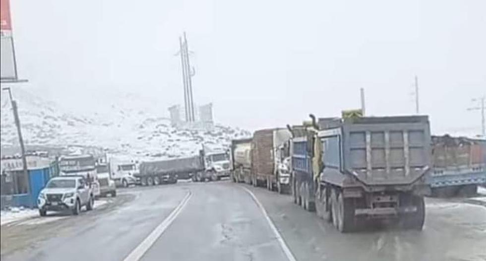Restricted traffic on the Central Highway due to heavy snowfall (VIDEO)