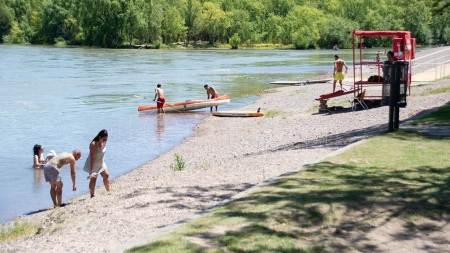 Río Negro exceeded 40 degrees and Chubut and Santa Cruz 30 in another suffocating day