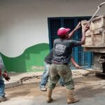 Road recovery works advance in the San Juan de Caracas parish
