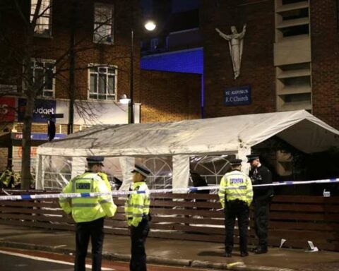 Shooting at London church leaves six injured