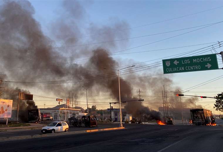 Strong shootings in a Mexican city after an operation to capture the son of the "shorty" Guzman