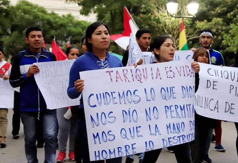 TCP admits popular action in defense of Tariquía, but falls in court that had already rejected it