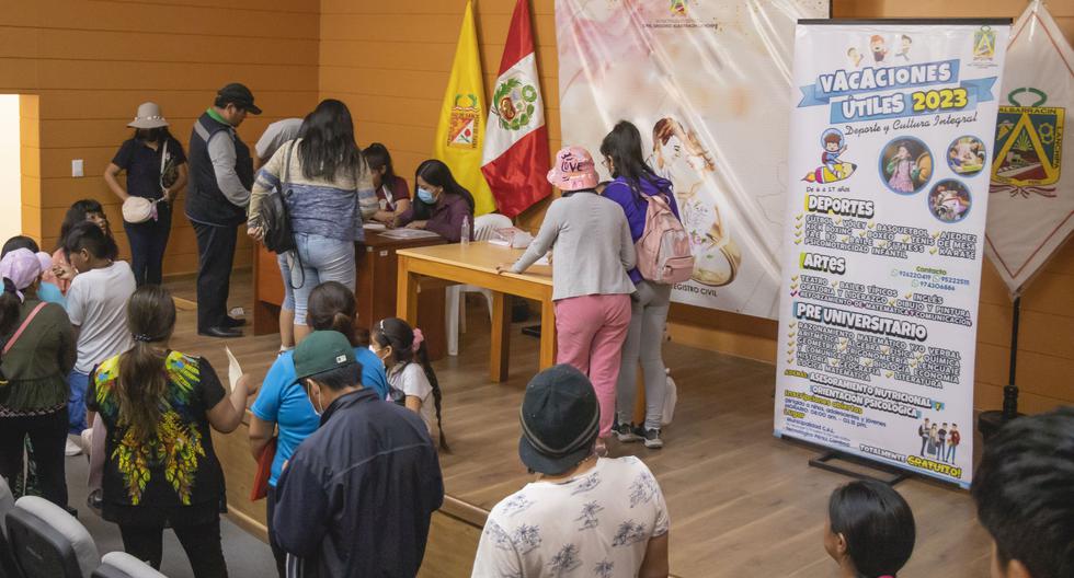 Tacna: Summer workshops and free pre-university center are reactivated