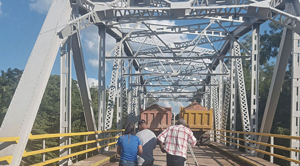 The Canímar bridge is enabled after two months of maintenance due to risk of collapse