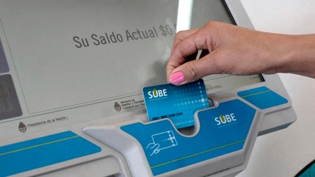 The SUBE card offers 55% discounts to Anses beneficiaries