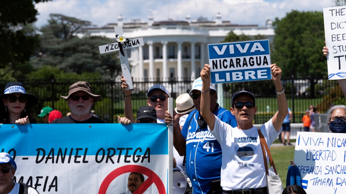 The US on the crisis in Nicaragua: "There is a way out if they release political prisoners"