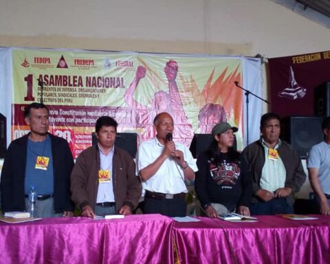 The agenda of the 'Defense Fronts' coordinated by Castillo and comrade 'Cusi'