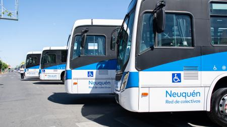 The city of Neuquén has a new public transport service