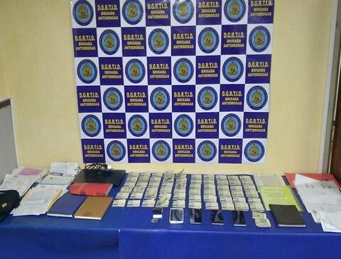 The police arrested a band that used "mules" to transport drugs to other countries