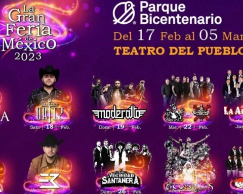 These are the artists that will be presented at the Gran Feria de México 2023