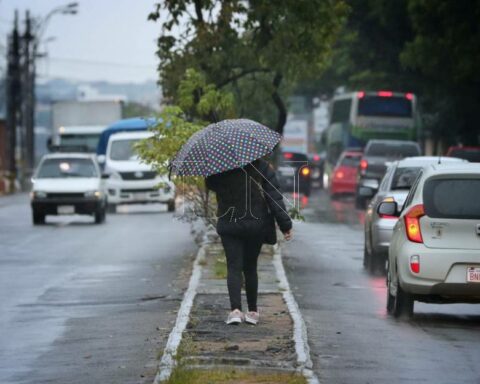 They announce a maximum of 30ºC, rains and occasional storms