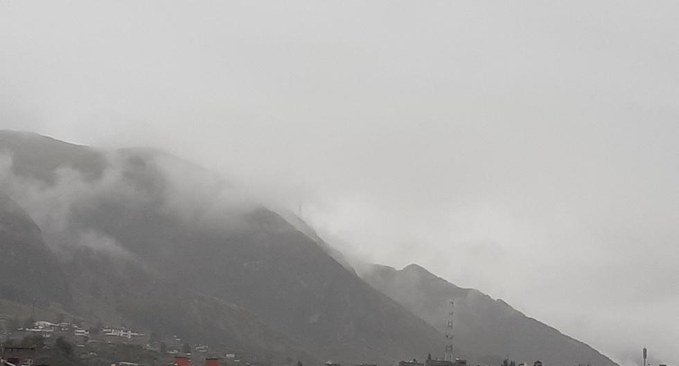 They announce heavy rains and snowfalls until Friday the 20th in the department of Huancavelica