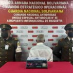 They arrest a subject with 75 fingers of cocaine in Maiquetía