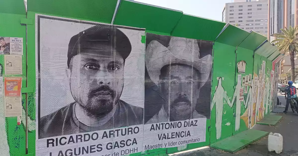 They demand the appearance of Ricardo Lagunes and Antonio Díaz alive