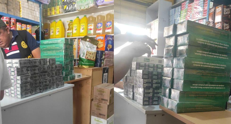 They discover the main supplier of illegal cigarettes in Piura