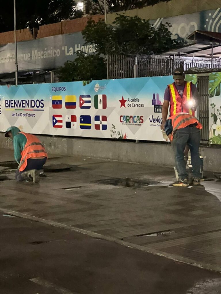 They inspect beautification works on Bolívar avenue