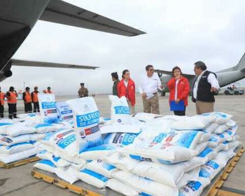 They move more than 13 tons of supplies to guarantee water supply in Puerto Maldonado (VIDEO)