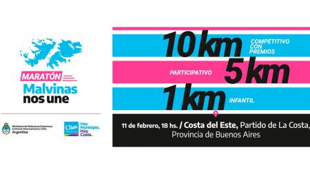 They will hold a marathon to reaffirm Argentina's rights over the Malvinas Islands