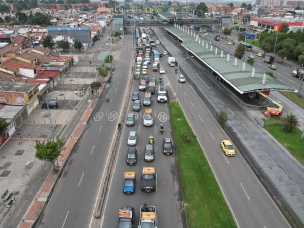 This is how the return home progresses due to the "turtle plan" in Bogotá