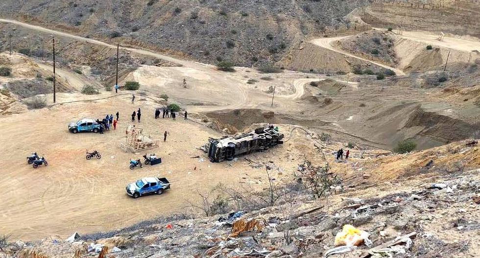 Tragedy in Piura: Bus mistake leaves 25 dead and dozens injured on the Los Órganos-Talara road