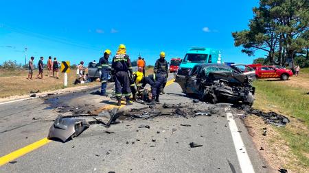 Two Argentines died in a head-on collision in Uruguay