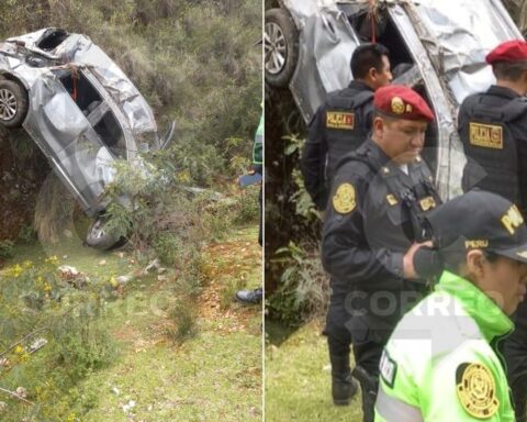 Unit falls into the abyss female police officer dies and another agent is injured (VIDEO)